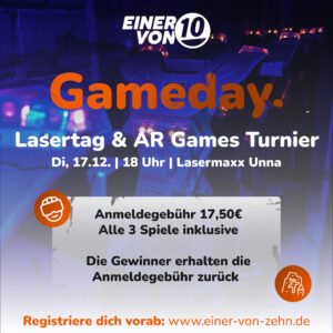 Game Day im Lasermaxx